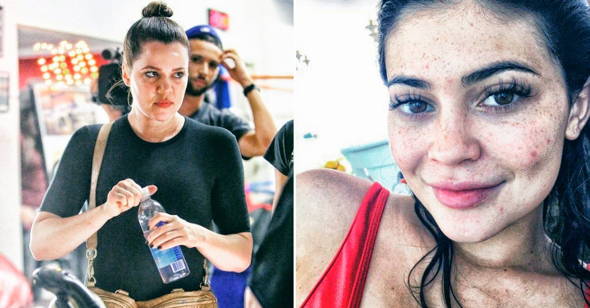20 Times The Kardashians Went 100% Makeup Free (& Actually Slayed)